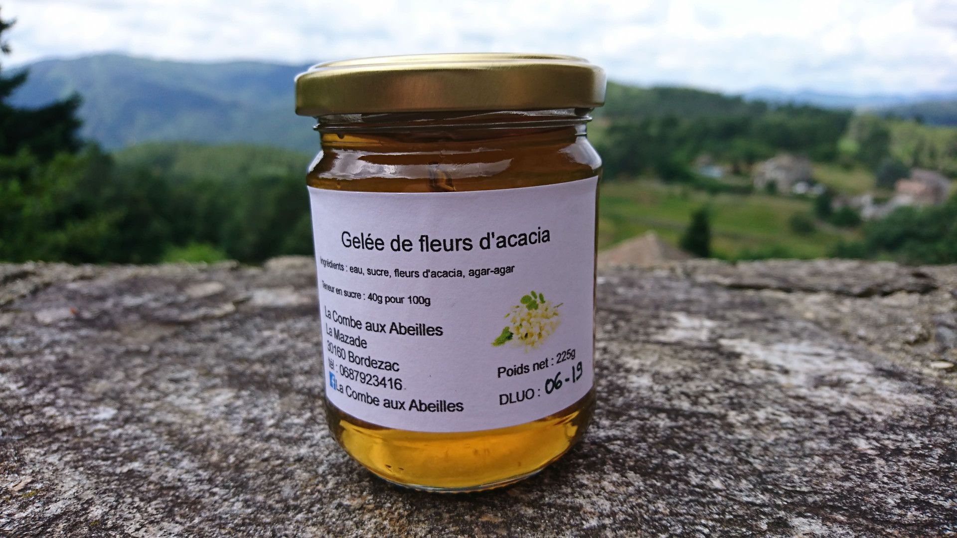Gelée de fleurs d'acacia, La Combe aux Abeilles